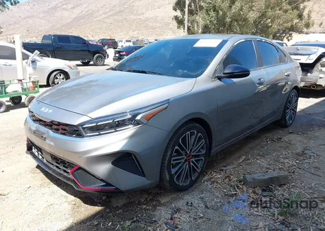 2024 Kia Forte Gt из США, поврежденный, VIN 3KPF44AC4RE800867